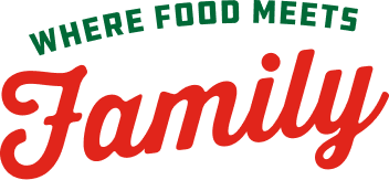 Where food meets family badge