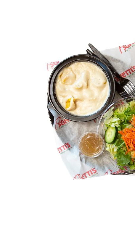 Soup and salad