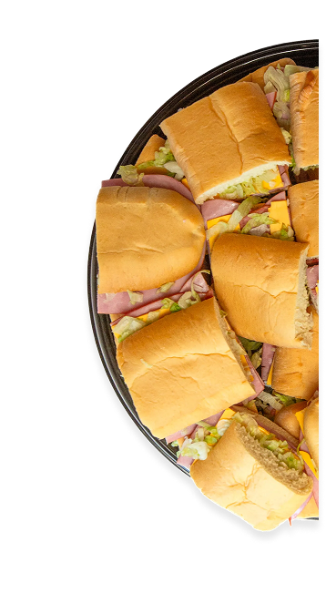 Salad catering serving